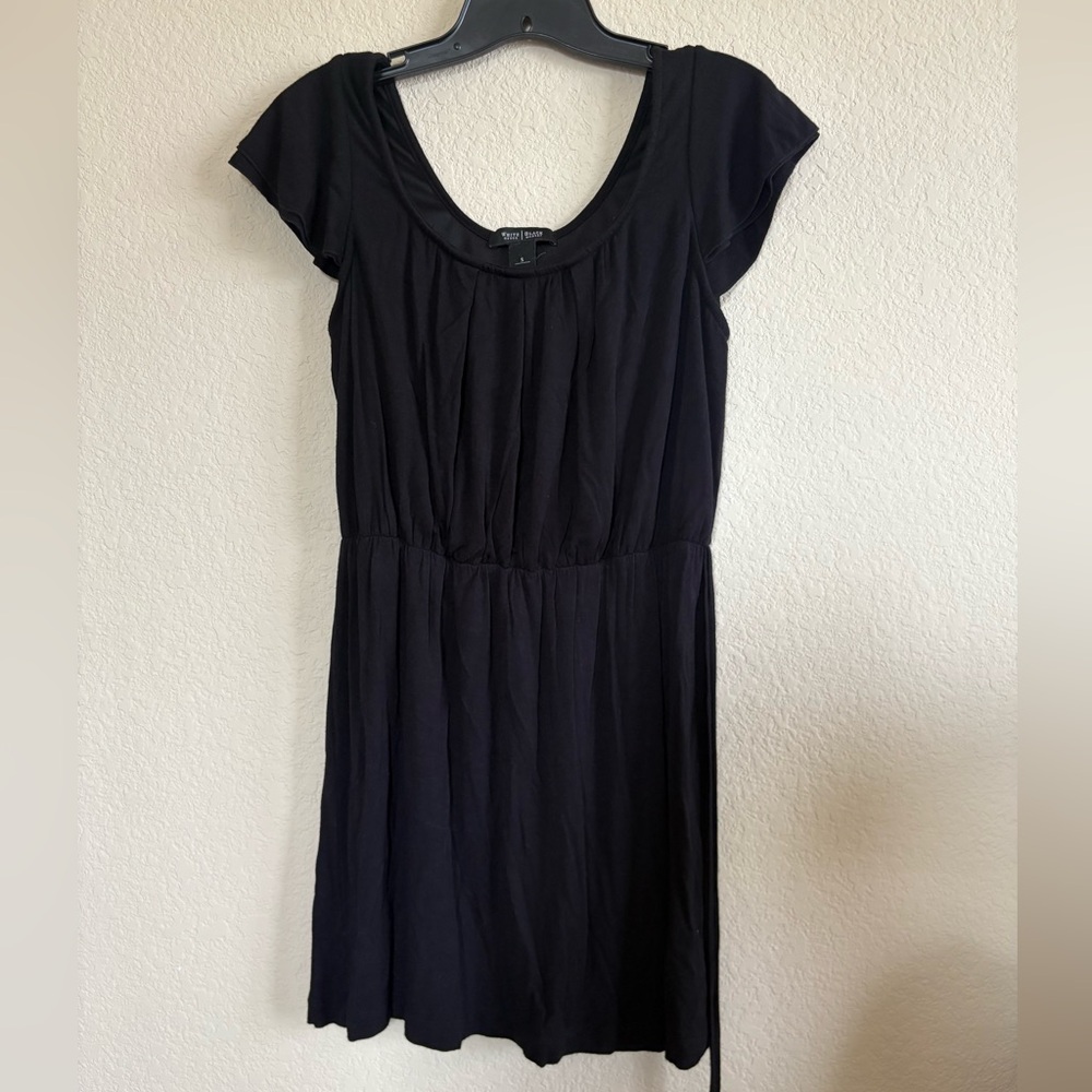 White House Black Market Classic Black Mini Dress